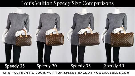 sizes of louis vuitton speedy bags|louis vuitton speedy sizes comparison.